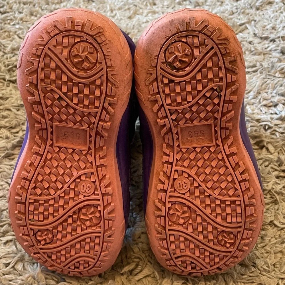 Nova Mountain Purple Winter Snow Boots, Size 30 (12.5)